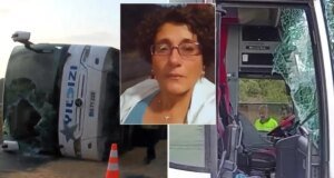 Otobüs kazasında ölen kadının yola çıkmadan önce yaptığı paylaşımı kahretti