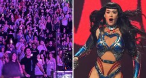 Romantik akşam yemeğinin ardından Trudeau, Katy Perry’nin konserine katıldı