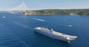 TCG Anadolu’nun Geçiş Töreni Başladı