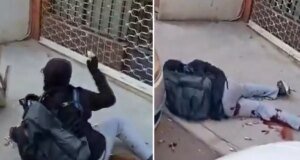İşte 2 polisimizi şehit eden saldırganın yakalanma anı: Üzerinde bomba var, vur abi vur