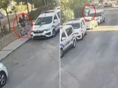 2 polisin şehit olduğu saldırı anı kamerada