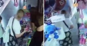 700 liralık oyuncak çalan kadın, 10 liralık da alışveriş yaptı! O anlar kameralarda