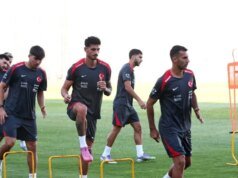 A Milli Futbol Takımı, İspanya maçının hazırlıklarına başladı