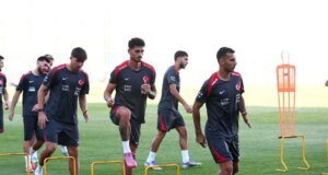 A Milli Futbol Takımı, İspanya maçının hazırlıklarına başladı