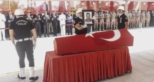 Şehit özel harekat polisimize veda