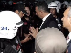 Çevik kuvvet ekipleri CHP İstanbul İl Başkanlığı önünde toplandı, arbede çıktı