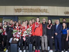 Dünya ikincisi olan Filenin Sultanları yurda döndü!