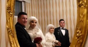 Bayburt’ta Çifte Düğün: İki Kardeş, Faslı ve Hintli Gelinlerle Evleniyor