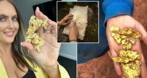 Kazdığı her yerde külçe külçe altın bulan kadın haritayı paylaştı