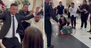 Kutuyu açınca şaşıp kaldı: Düğünde damadı şaşırtan 250 bin TL’lik hediye