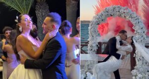 Survivor yarışmacısı Kardeniz Kılıç aylarca yüzünü gizlediği aşkıyla nikâh masasına oturdu