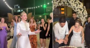 Ünlü Şarkıcı Otilia’ya düğünde para kolyesi sürprizi